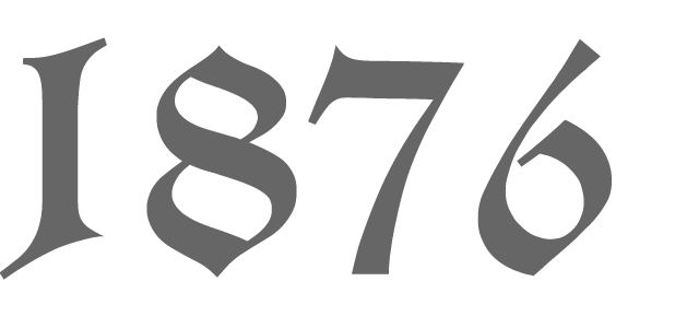 Jahreszahl 1876