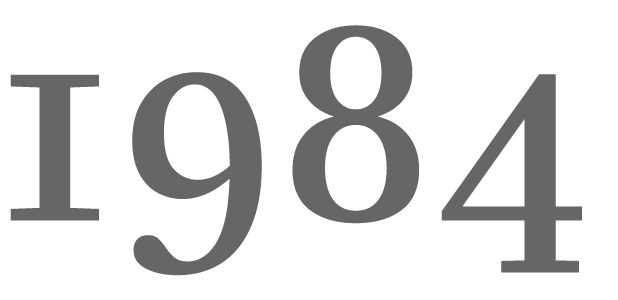 Jahreszahl 1984