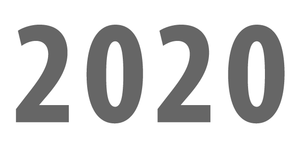Jahreszahl 2020