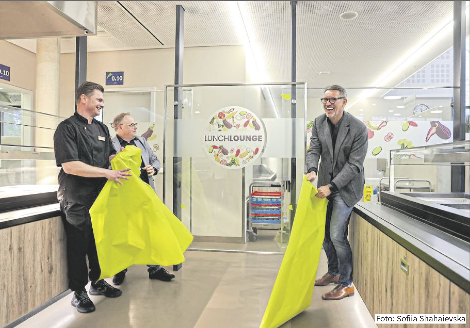 Wiedereröffnung der Mensa